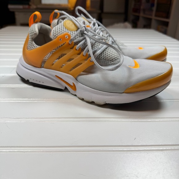 Nike Other - Nike Air Presto Grey Orange Youth 7Y Womens 8.5 Running Shoes 833878-004